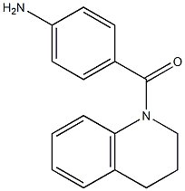 4-(3,4-dihydroquinolin-1(2H)-ylcarbonyl)aniline 구조식 이미지