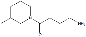 4-(3-methylpiperidin-1-yl)-4-oxobutan-1-amine Structure