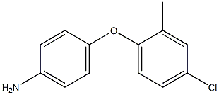 4-(4-chloro-2-methylphenoxy)aniline 구조식 이미지