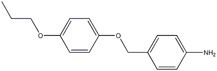 4-(4-propoxyphenoxymethyl)aniline 구조식 이미지