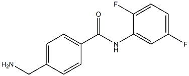 4-(aminomethyl)-N-(2,5-difluorophenyl)benzamide Structure