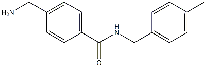 4-(aminomethyl)-N-(4-methylbenzyl)benzamide 구조식 이미지