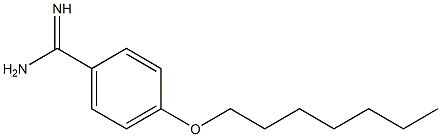 4-(heptyloxy)benzene-1-carboximidamide 구조식 이미지