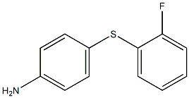 4-[(2-fluorophenyl)sulfanyl]aniline 구조식 이미지