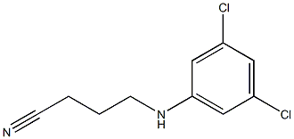 4-[(3,5-dichlorophenyl)amino]butanenitrile Structure