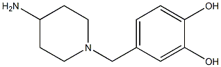 4-[(4-aminopiperidin-1-yl)methyl]benzene-1,2-diol 구조식 이미지