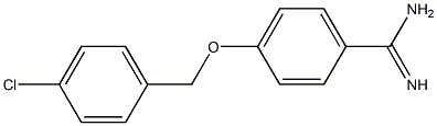 4-[(4-chlorobenzyl)oxy]benzenecarboximidamide Structure