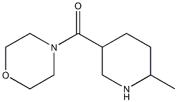 4-[(6-methylpiperidin-3-yl)carbonyl]morpholine 구조식 이미지