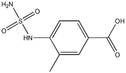 4-[(aminosulfonyl)amino]-3-methylbenzoic acid Structure