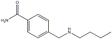 4-[(butylamino)methyl]benzamide Structure