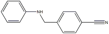 4-[(phenylamino)methyl]benzonitrile 구조식 이미지