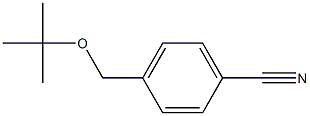 4-[(tert-butoxy)methyl]benzonitrile Structure