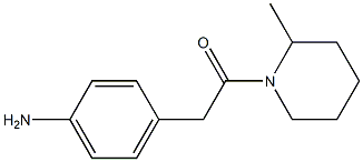 4-[2-(2-methylpiperidin-1-yl)-2-oxoethyl]aniline 구조식 이미지