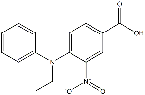 4-[ethyl(phenyl)amino]-3-nitrobenzoic acid Structure