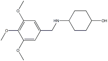 4-{[(3,4,5-trimethoxyphenyl)methyl]amino}cyclohexan-1-ol Structure