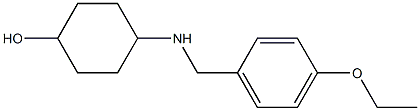 4-{[(4-ethoxyphenyl)methyl]amino}cyclohexan-1-ol 구조식 이미지