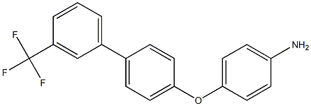 4-{[3'-(trifluoromethyl)-1,1'-biphenyl-4-yl]oxy}aniline 구조식 이미지