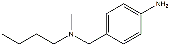 4-{[butyl(methyl)amino]methyl}aniline Structure