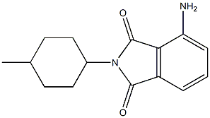 4-amino-2-(4-methylcyclohexyl)-2,3-dihydro-1H-isoindole-1,3-dione Structure