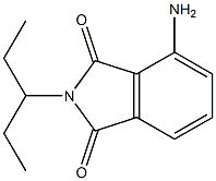 4-amino-2-(pentan-3-yl)-2,3-dihydro-1H-isoindole-1,3-dione 구조식 이미지