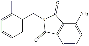 4-amino-2-[(2-methylphenyl)methyl]-2,3-dihydro-1H-isoindole-1,3-dione Structure