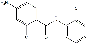 4-amino-2-chloro-N-(2-chlorophenyl)benzamide 구조식 이미지