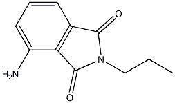 4-amino-2-propyl-2,3-dihydro-1H-isoindole-1,3-dione Structure