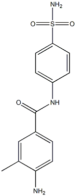 4-amino-3-methyl-N-(4-sulfamoylphenyl)benzamide Structure