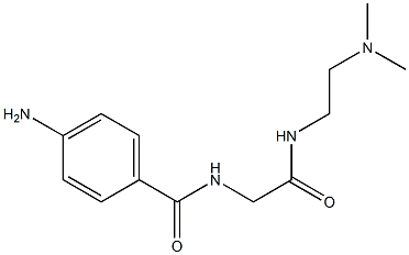 4-amino-N-(2-{[2-(dimethylamino)ethyl]amino}-2-oxoethyl)benzamide Structure