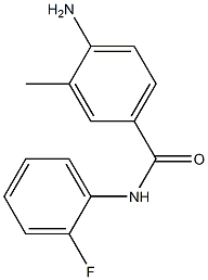 4-amino-N-(2-fluorophenyl)-3-methylbenzamide 구조식 이미지