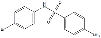 4-amino-N-(4-bromophenyl)benzenesulfonamide Structure