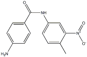 4-amino-N-(4-methyl-3-nitrophenyl)benzamide 구조식 이미지