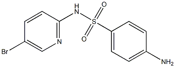 4-amino-N-(5-bromopyridin-2-yl)benzene-1-sulfonamide Structure