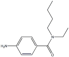 4-amino-N-butyl-N-ethylbenzamide 구조식 이미지