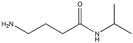 4-amino-N-isopropylbutanamide Structure