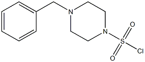 4-benzylpiperazine-1-sulfonyl chloride 구조식 이미지