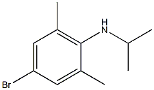 4-bromo-2,6-dimethyl-N-(propan-2-yl)aniline 구조식 이미지