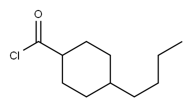 4-butylcyclohexane-1-carbonyl chloride Structure