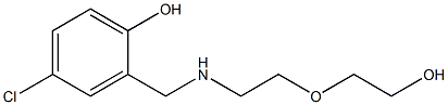 4-chloro-2-({[2-(2-hydroxyethoxy)ethyl]amino}methyl)phenol Structure
