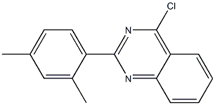 4-chloro-2-(2,4-dimethylphenyl)quinazoline Structure