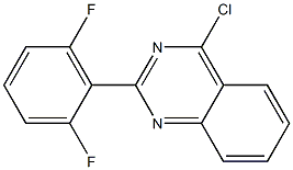 4-chloro-2-(2,6-difluorophenyl)quinazoline Structure