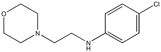4-chloro-N-[2-(morpholin-4-yl)ethyl]aniline Structure