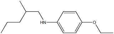 4-ethoxy-N-(2-methylpentyl)aniline Structure