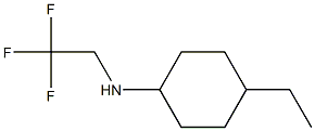 4-ethyl-N-(2,2,2-trifluoroethyl)cyclohexan-1-amine 구조식 이미지