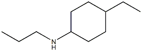 4-ethyl-N-propylcyclohexan-1-amine Structure