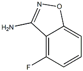 4-fluoro-1,2-benzoxazol-3-amine Structure