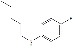 4-fluoro-N-pentylaniline Structure