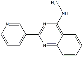 4-hydrazino-2-pyridin-3-ylquinazoline Structure