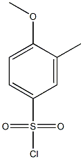 4-methoxy-3-methylbenzene-1-sulfonyl chloride 구조식 이미지