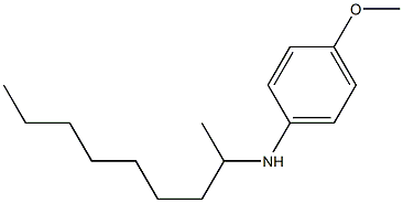 4-methoxy-N-(nonan-2-yl)aniline 구조식 이미지